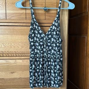 American Eagle Floral Tank Top